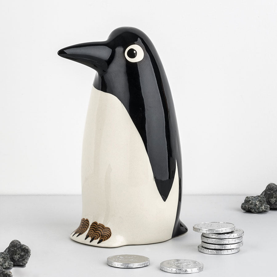 Tirelire Pingouin en Céramique