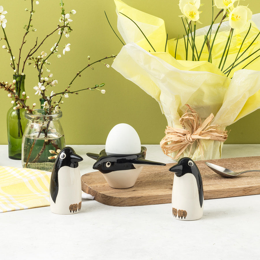 Coquetier pingouin