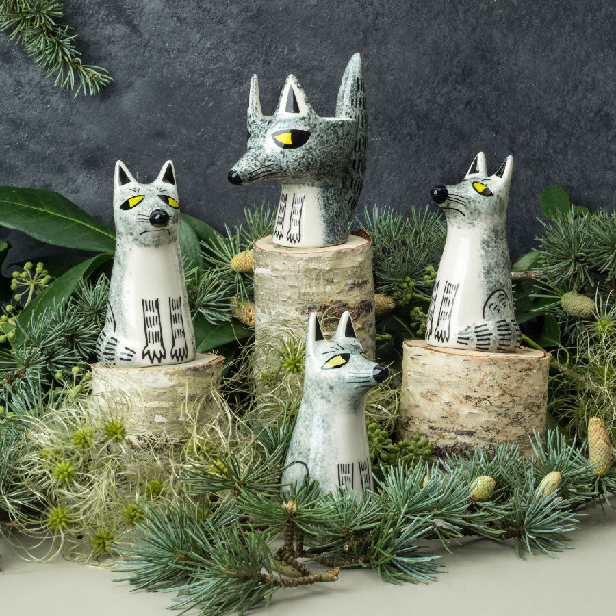 Coquetier Loup