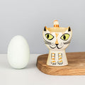 Coquetier Chat Roux